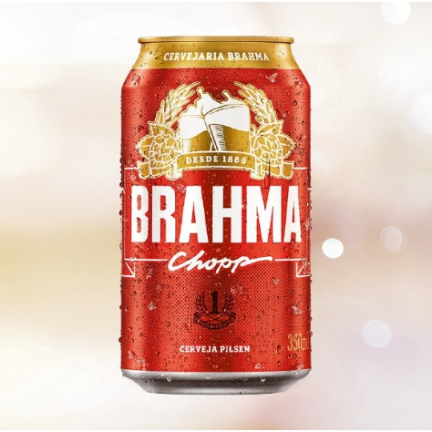 Cerveja Brahma Lata 350Ml