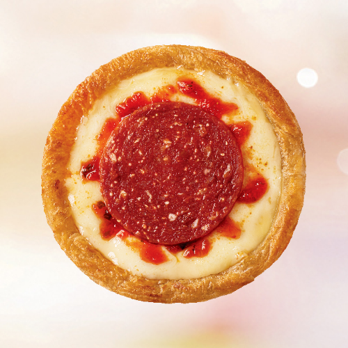 Esfiha Folhada de Mussarela C/ Pepperoni