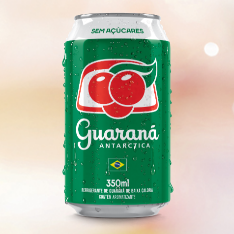 Guaraná Antarctica Zero 350Ml
