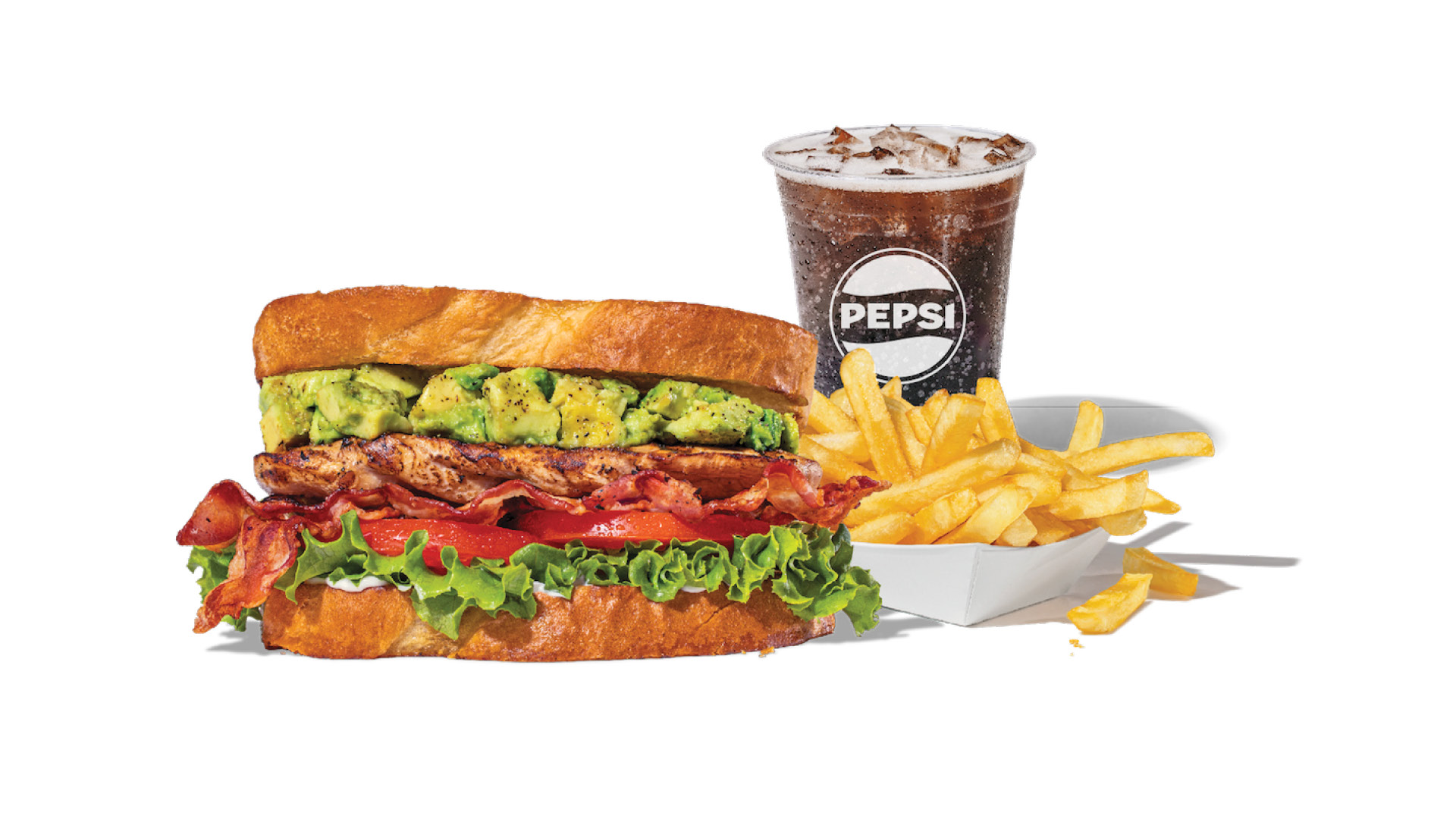 Chicken Club Sandwich Meal