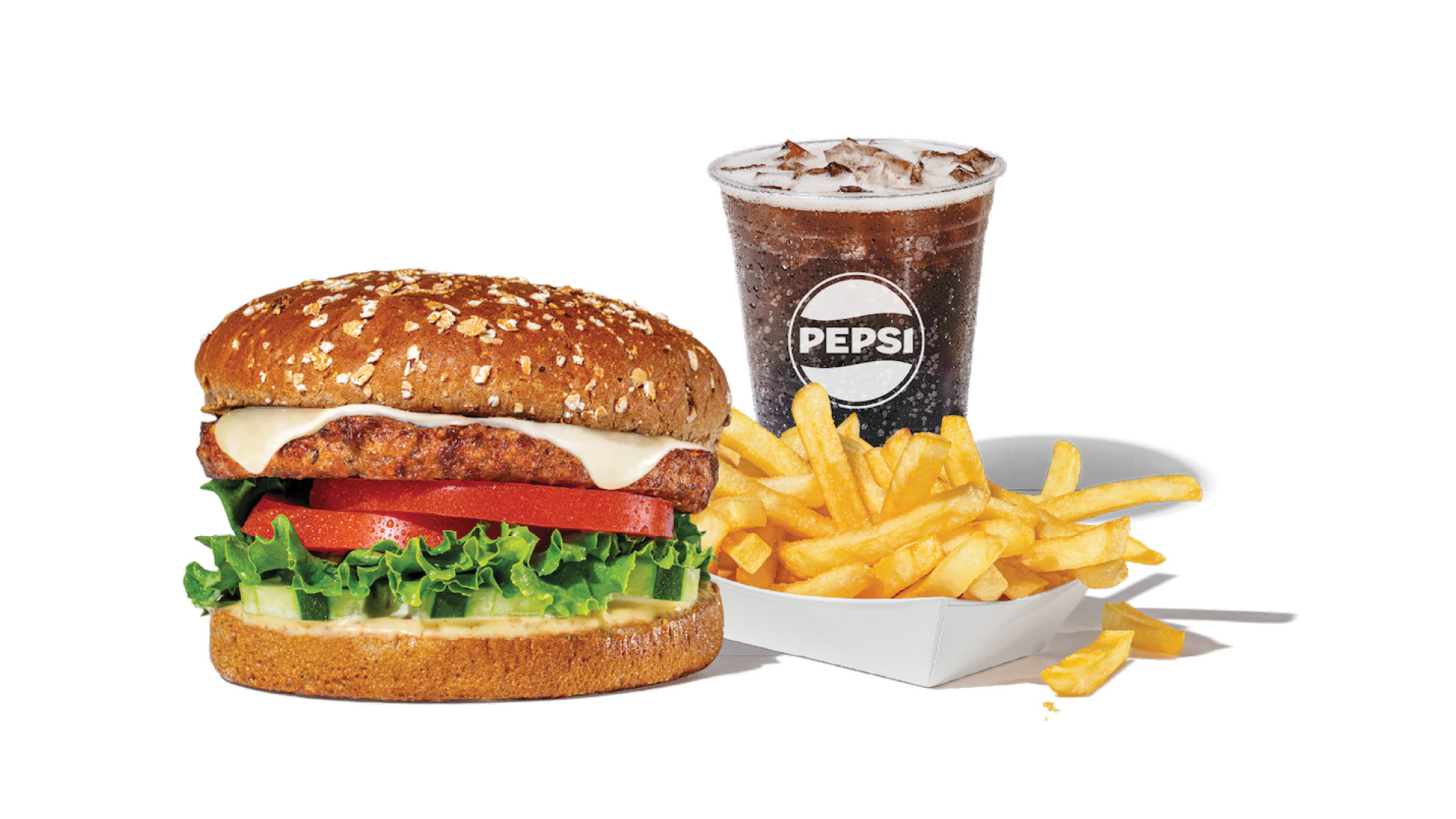 Veggie Burger Meal