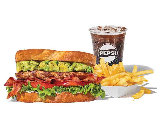 Chicken Club Meal