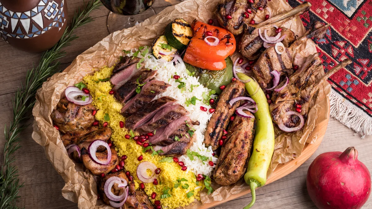 Grill tál N2 2 személyre