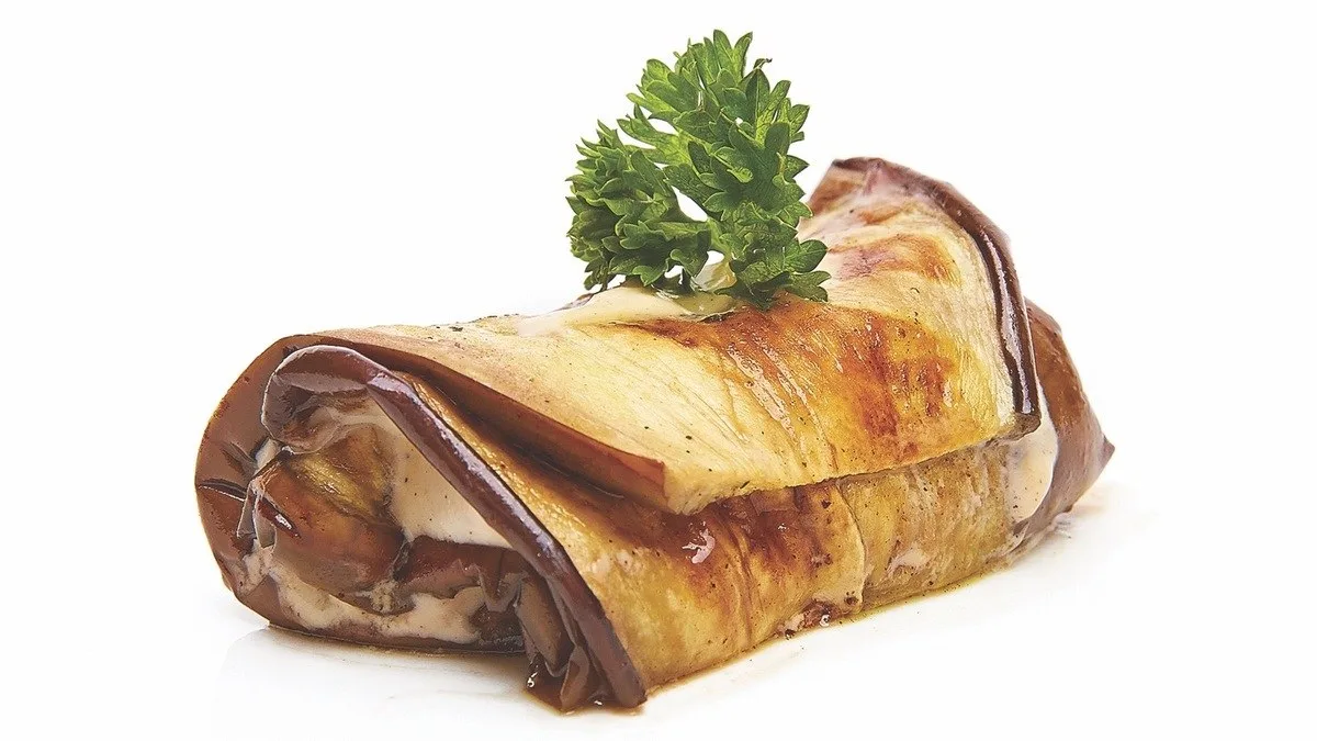 Házi majonézes grillezett padlizsán
