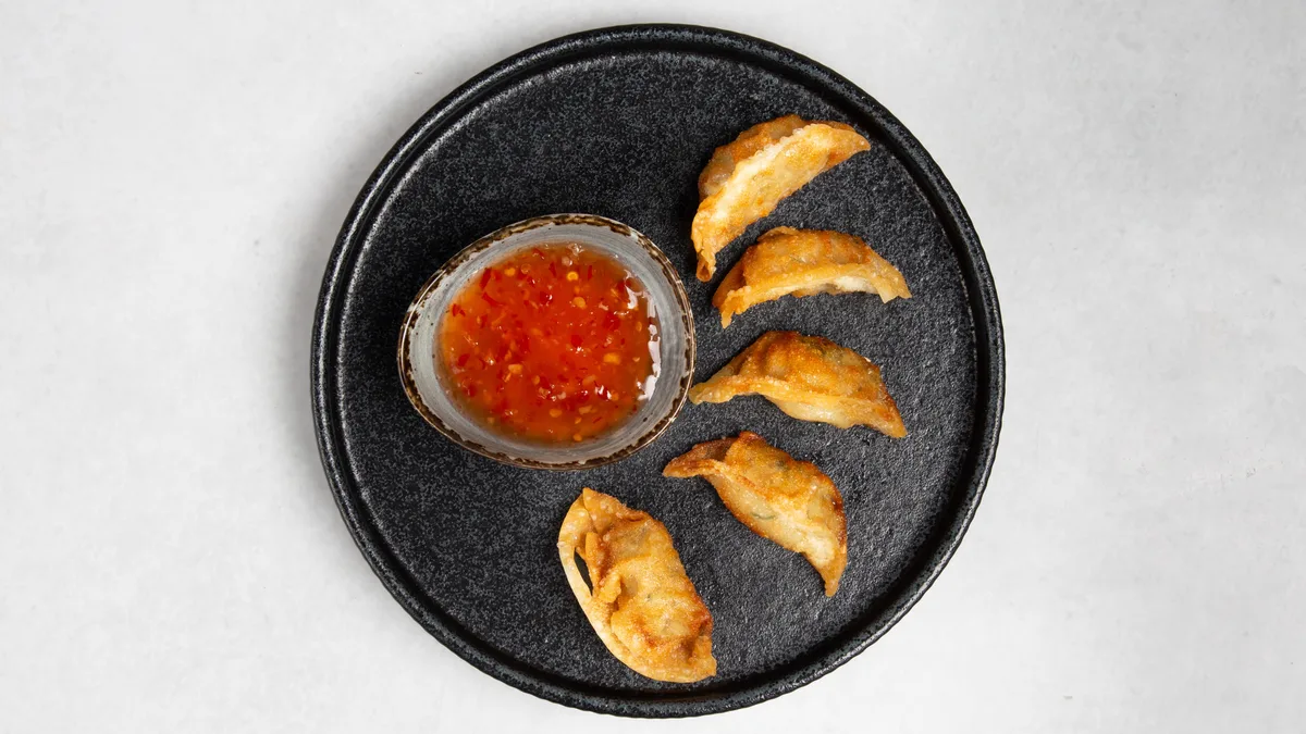 Fried Veggie Gyoza