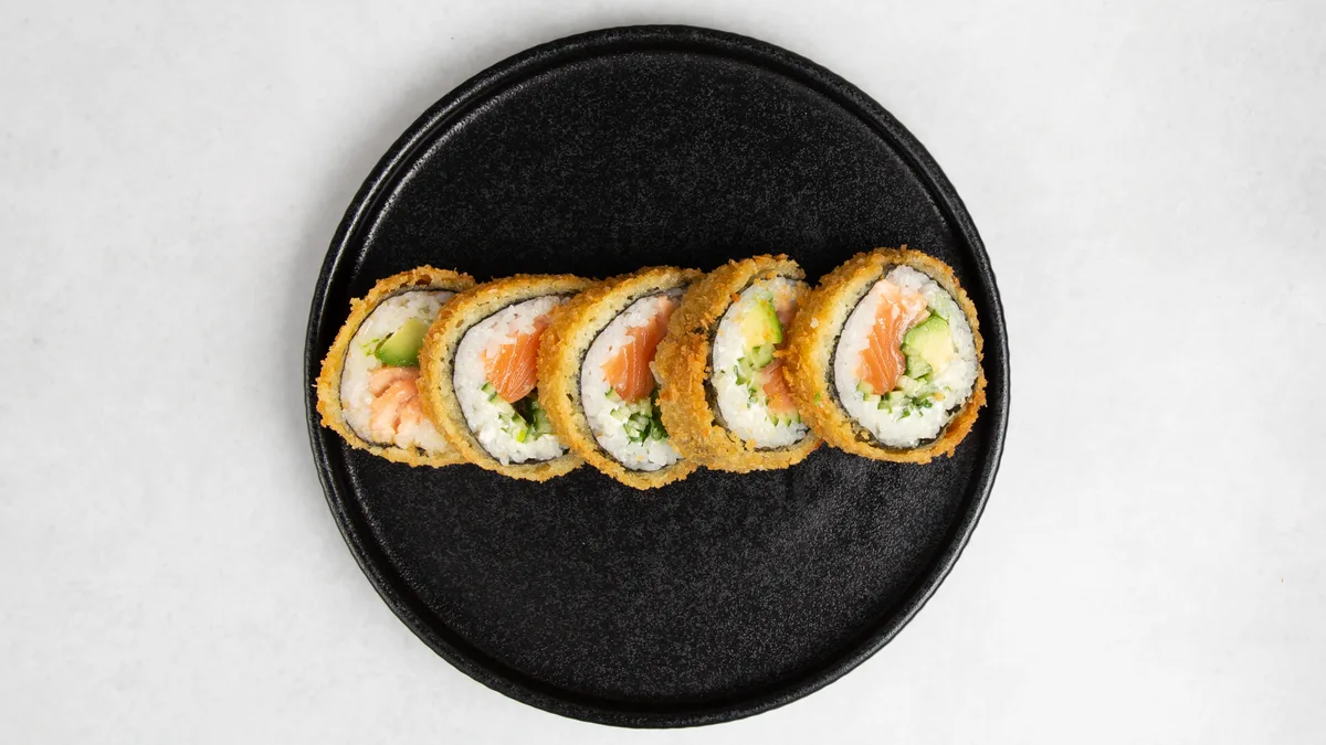 Sake Crispy Roll