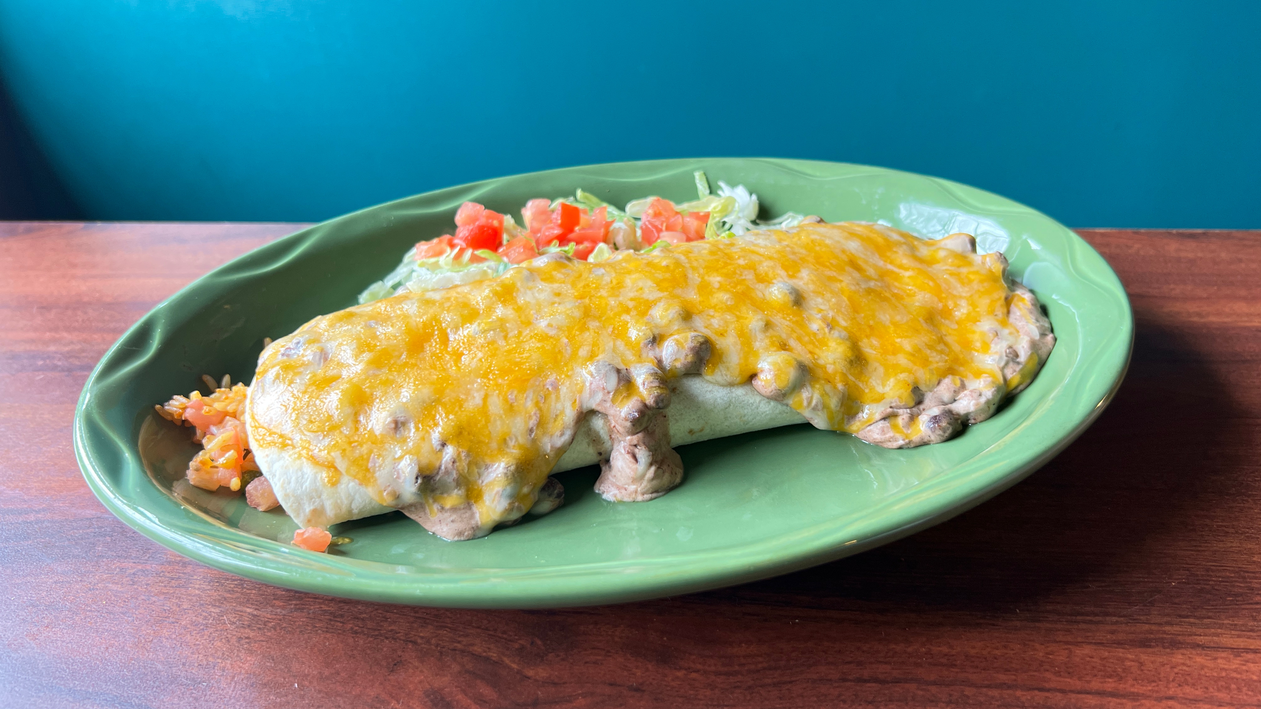 Black Bean Wet Burrito