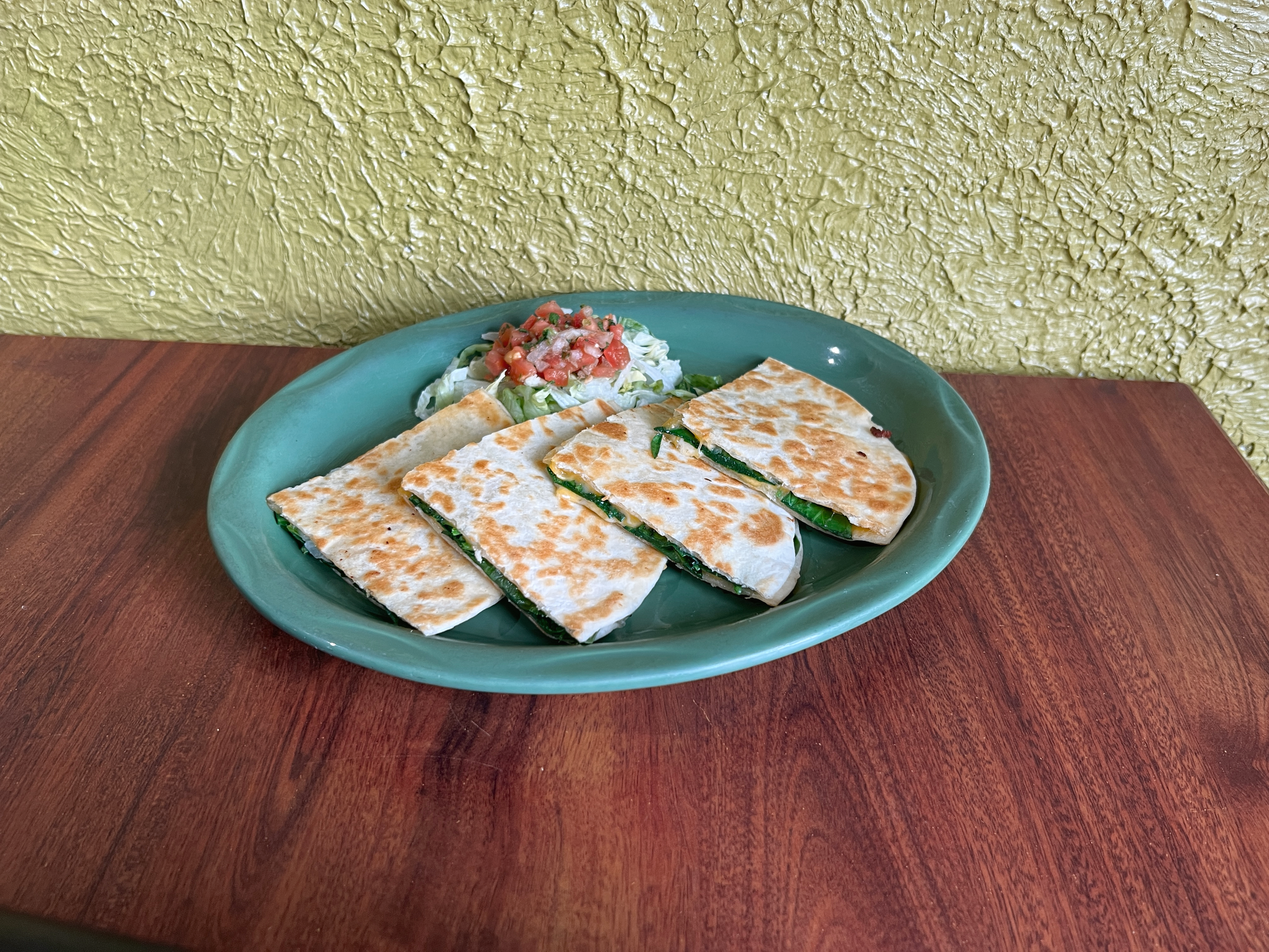 Spinach Quesadilla
