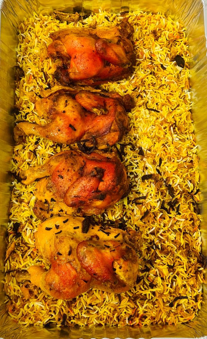 Full tray chicken