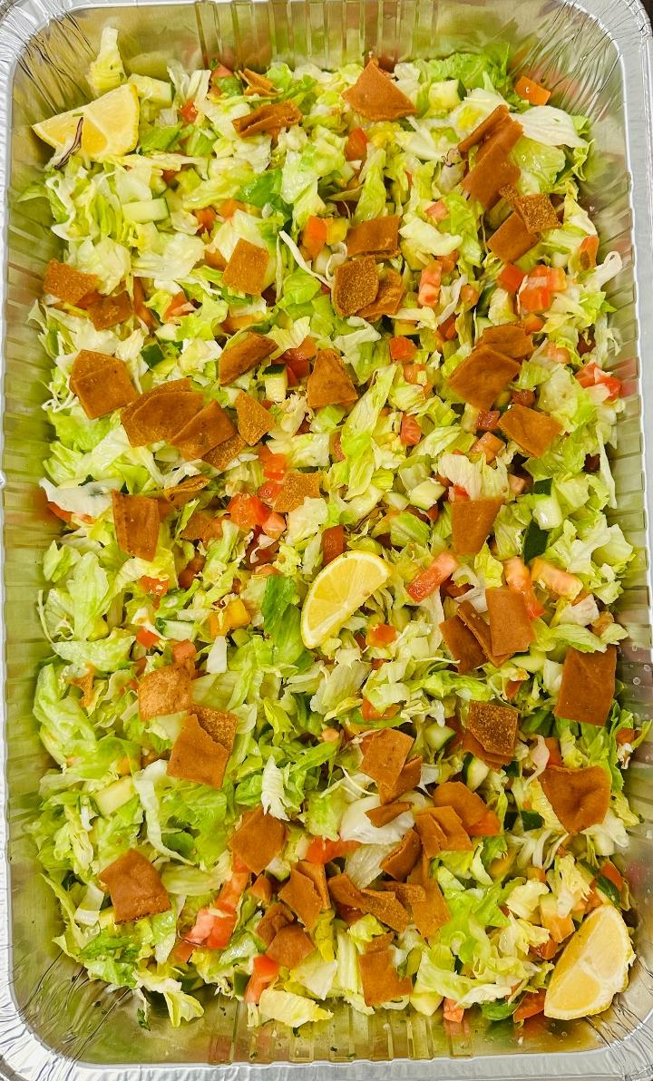 Full tray fattoush