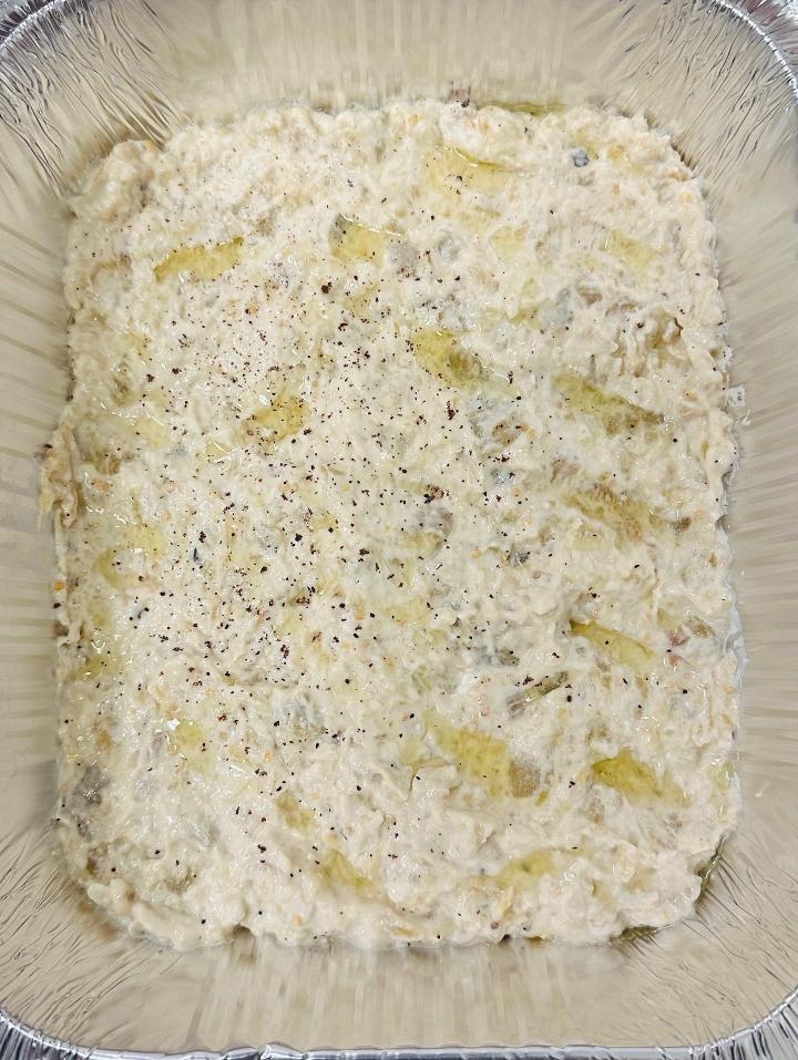 Half tray bab ghanoush