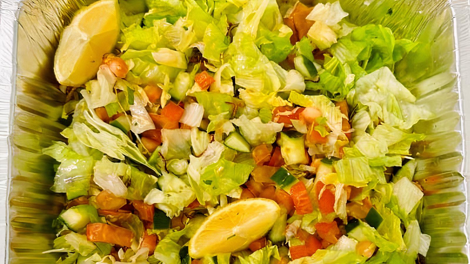 Half tray house salad