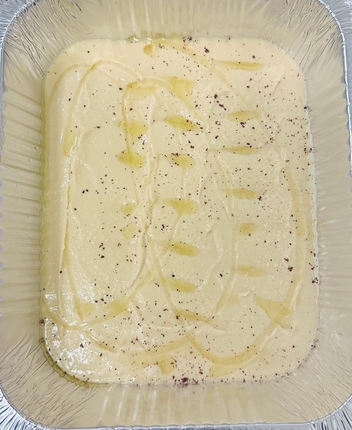 Half tray hummus