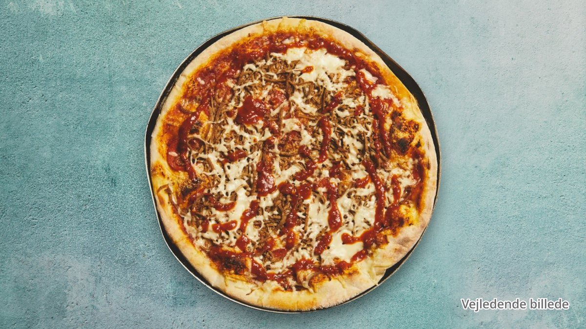 Spaghetti pizza
