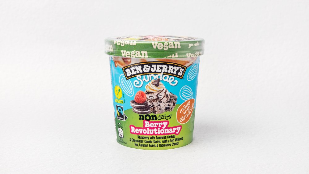 Ben and Jerry's Non-Dairy Berry Revolutionary Sundae 427 ml