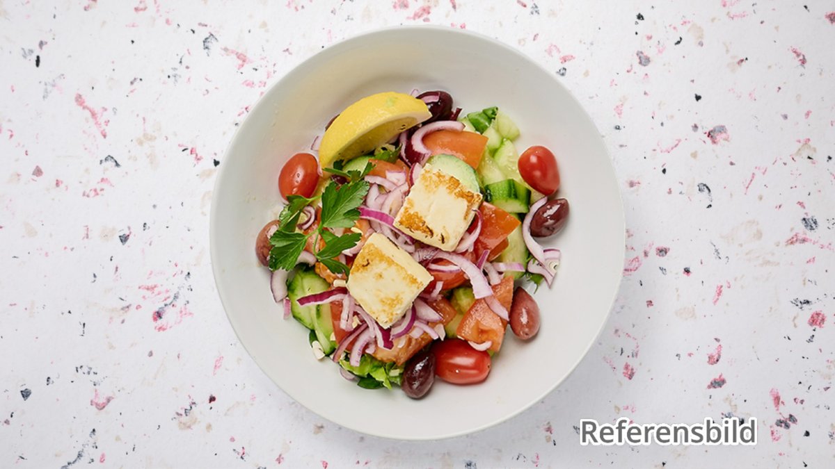Halloumi sallad