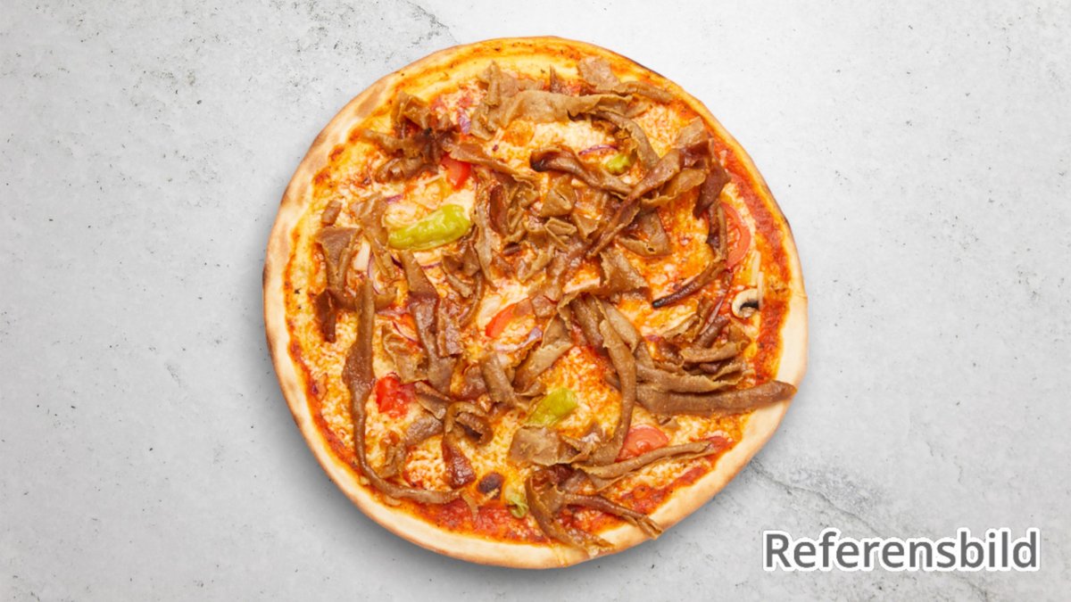 Kebabpizza 1