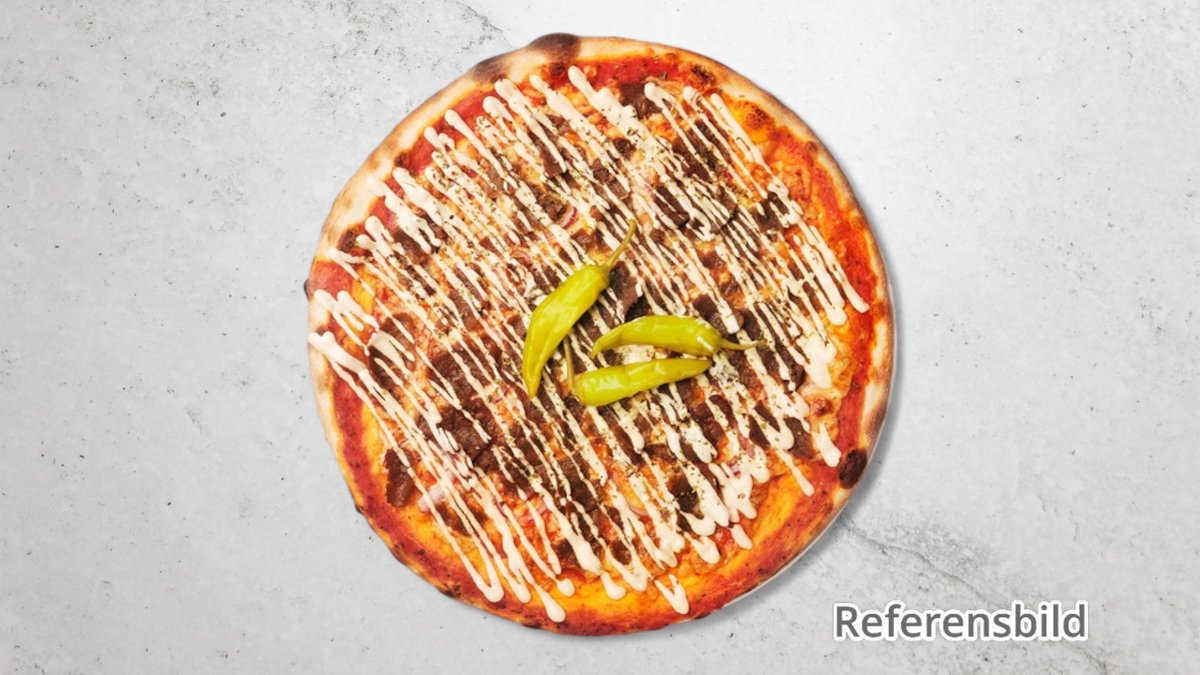 Kebabpizza 4