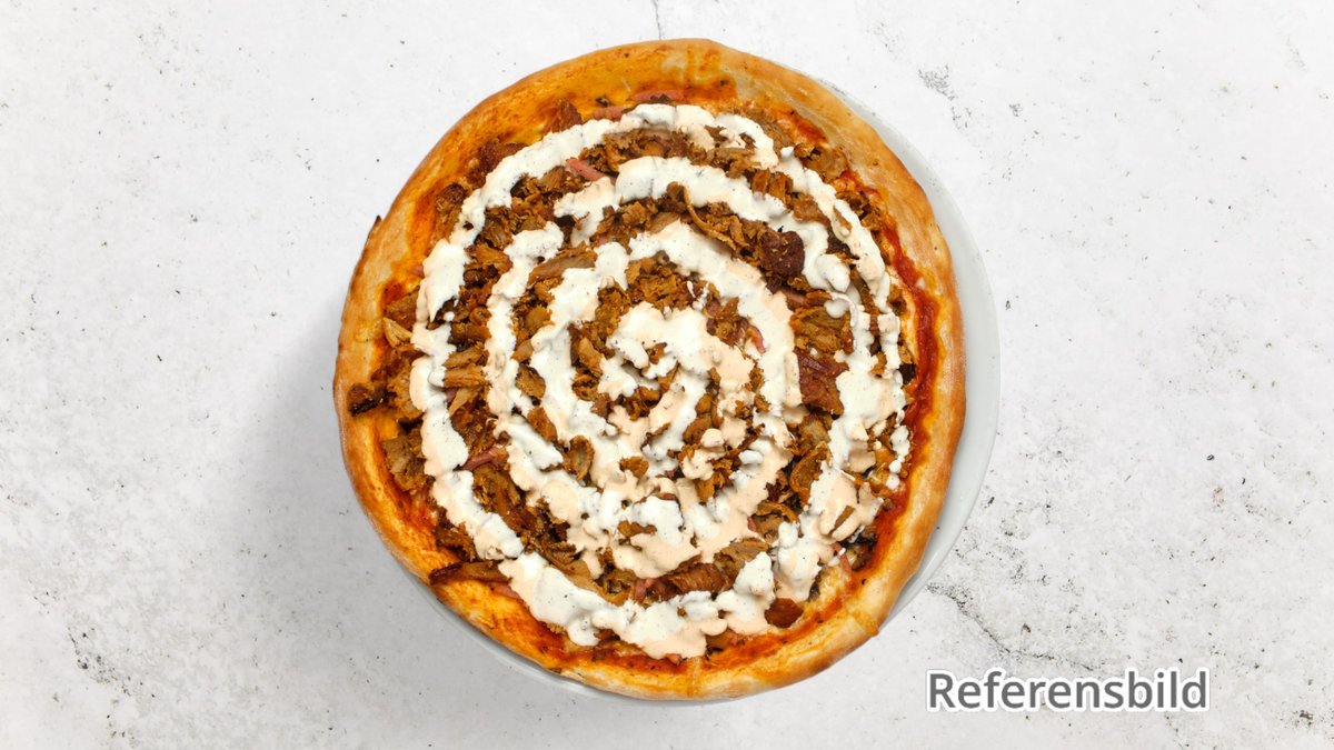 Kebabpizza Hawaii