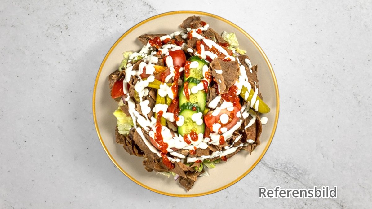 Kebabsallad