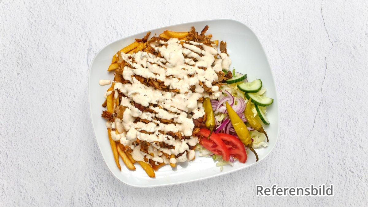 Kycklingtallrik Med Pommes