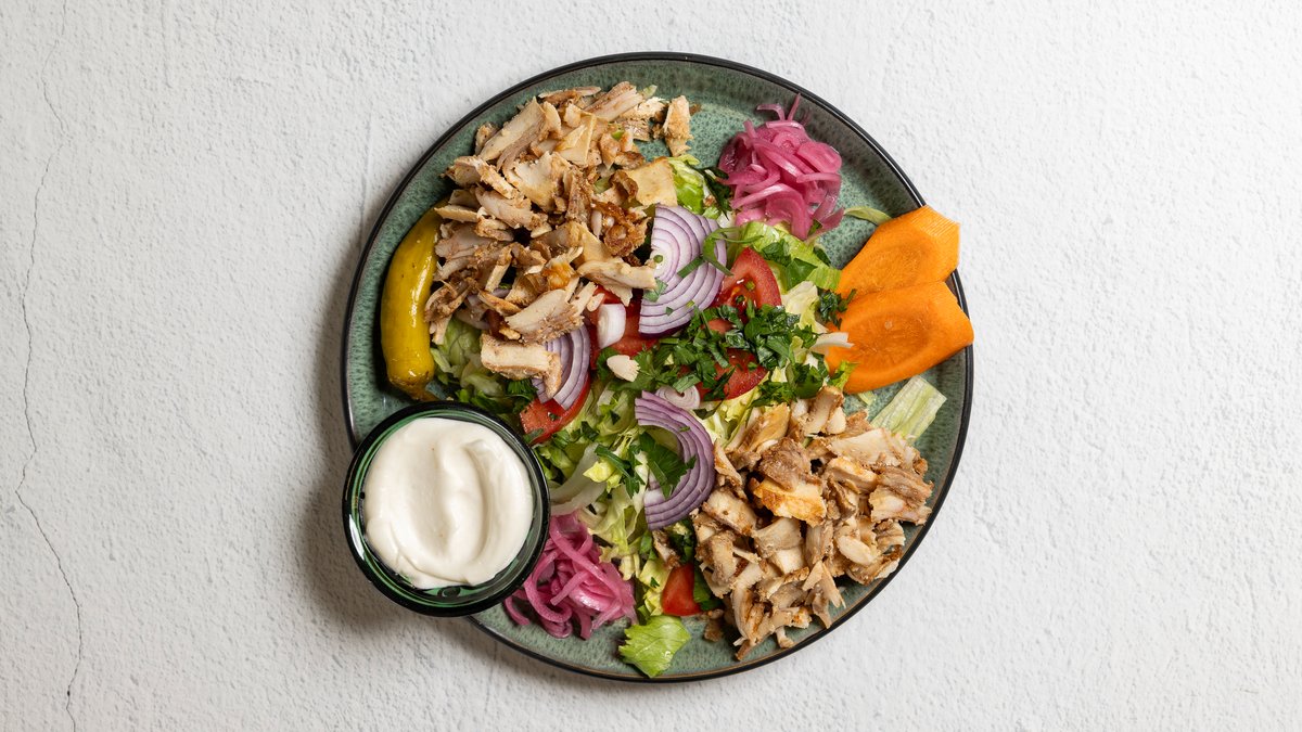 Shawarma Tallrik Med Strips