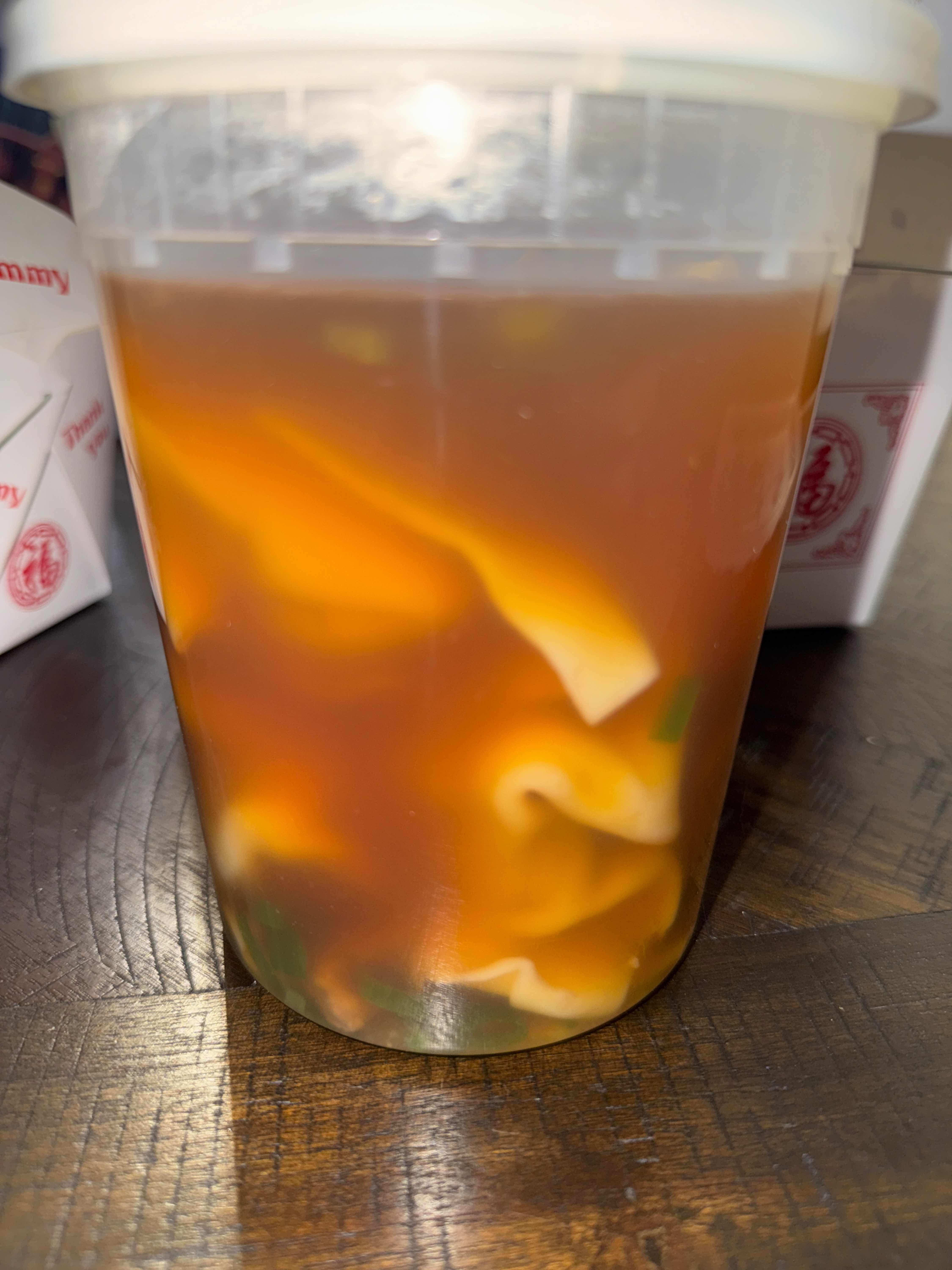 12. Wonton Soup/ 雲吞湯