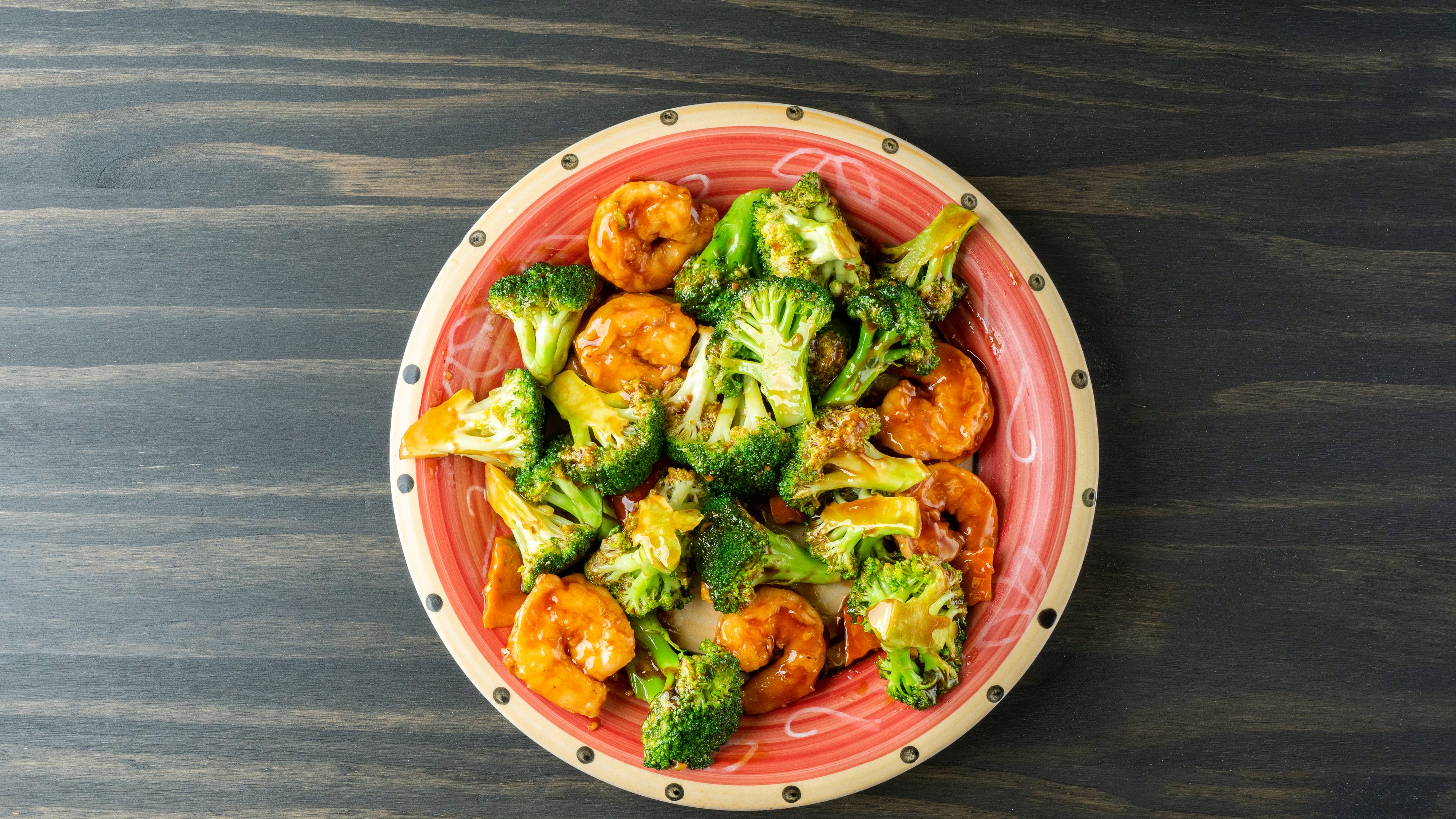 L10. Shrimp with Broccoli