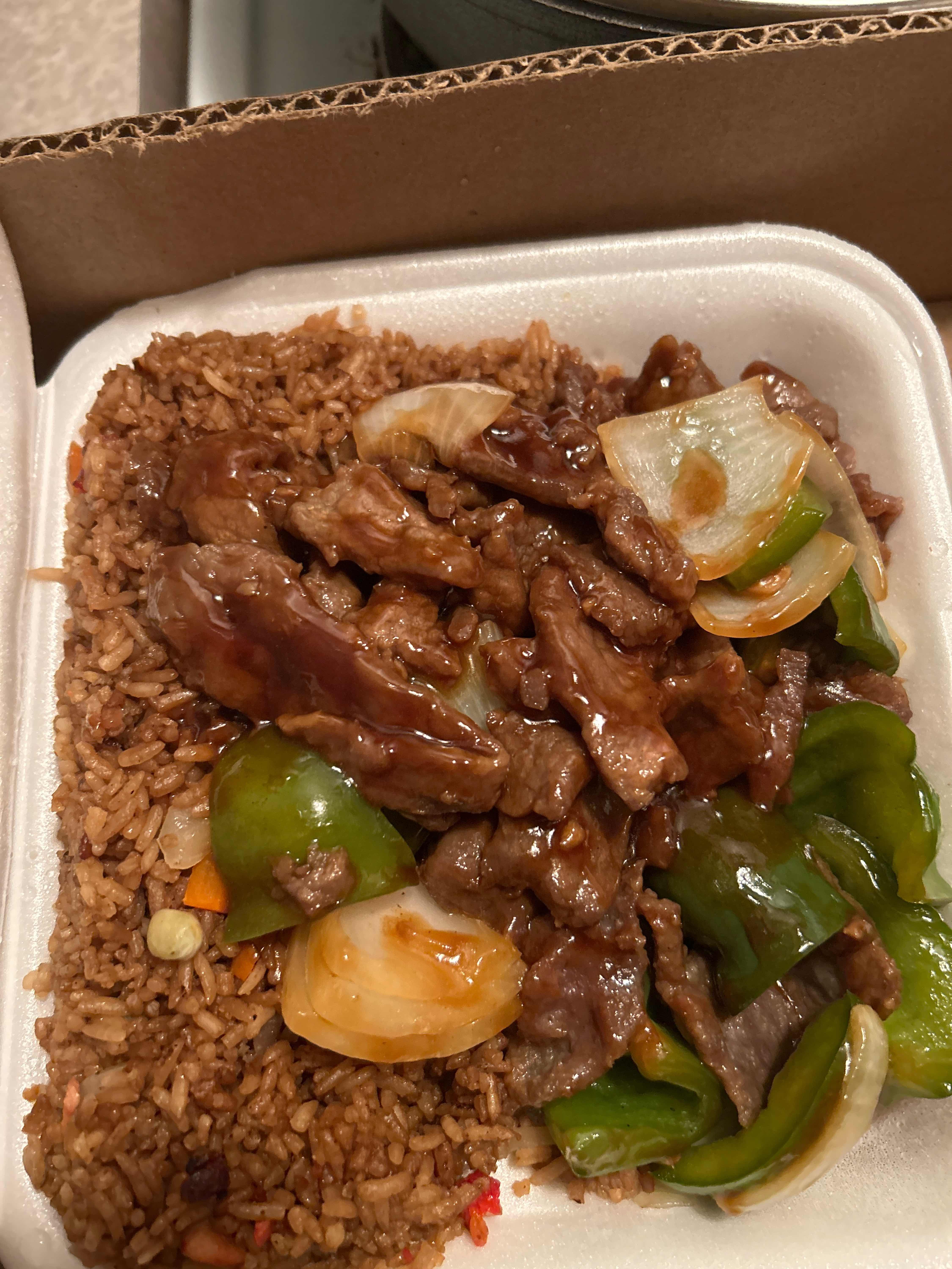 L16. Pepper Steak with Onion