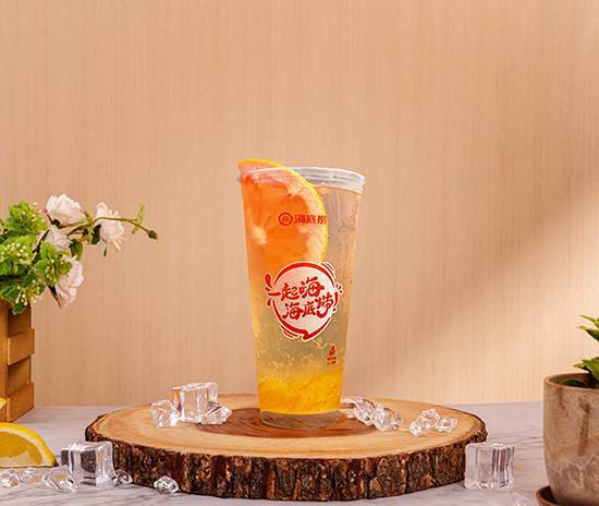 Grapefruit Honey Tea (Hot)
