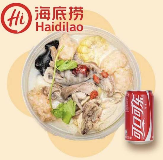Haidilao Australian Lamb Set Meal (free Coke + Snacks)