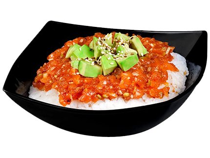 Chirashi Tatar z Łososia