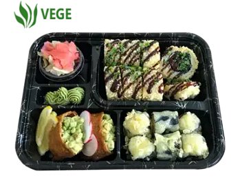 Wege tempura bento