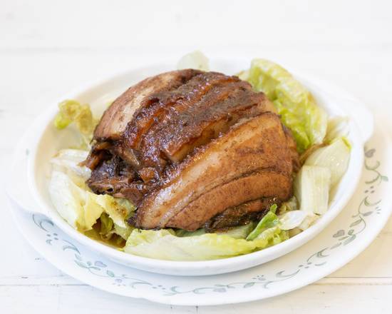 Chinese Bacon with Preserved Green