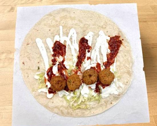 #3 FALAFEL WRAP (VEGETARIAN)