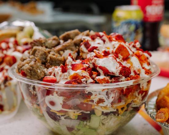 Mix Chicken and Lamb Salad