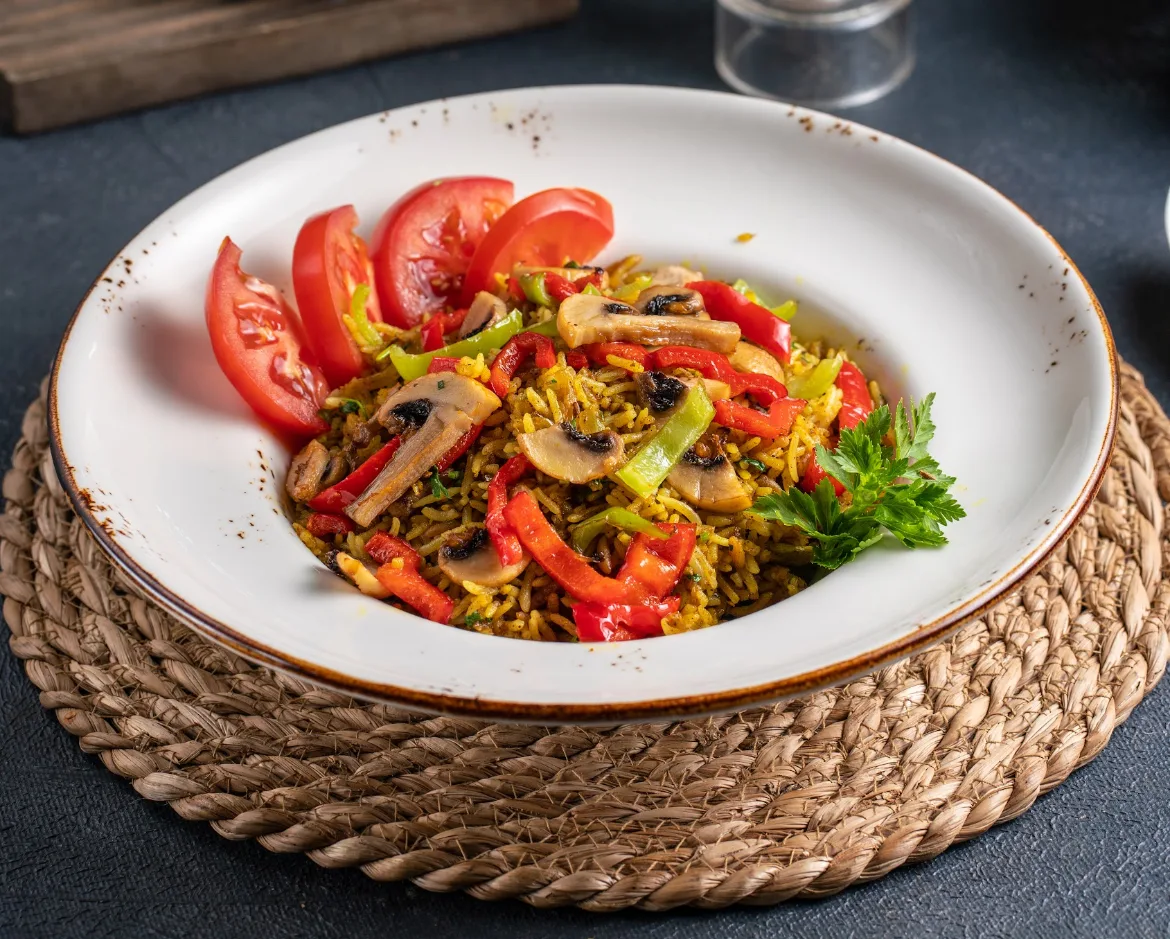 Biryani Tərəvəz ilə