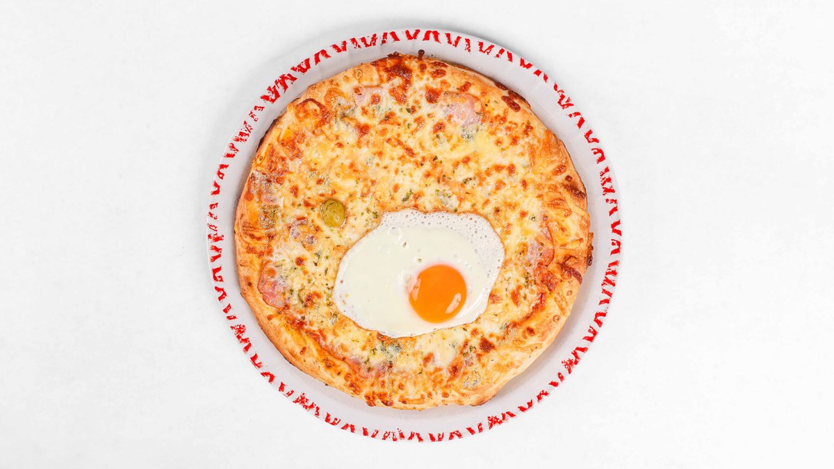 Pizza z jajčkom