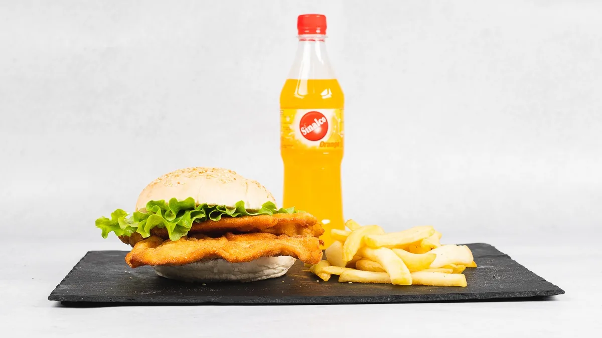 Meni Chicken burger