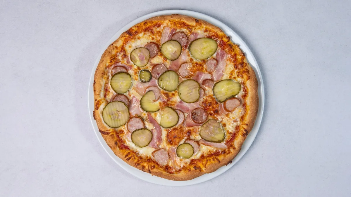 Pizza swojska 45 cm (2za1)