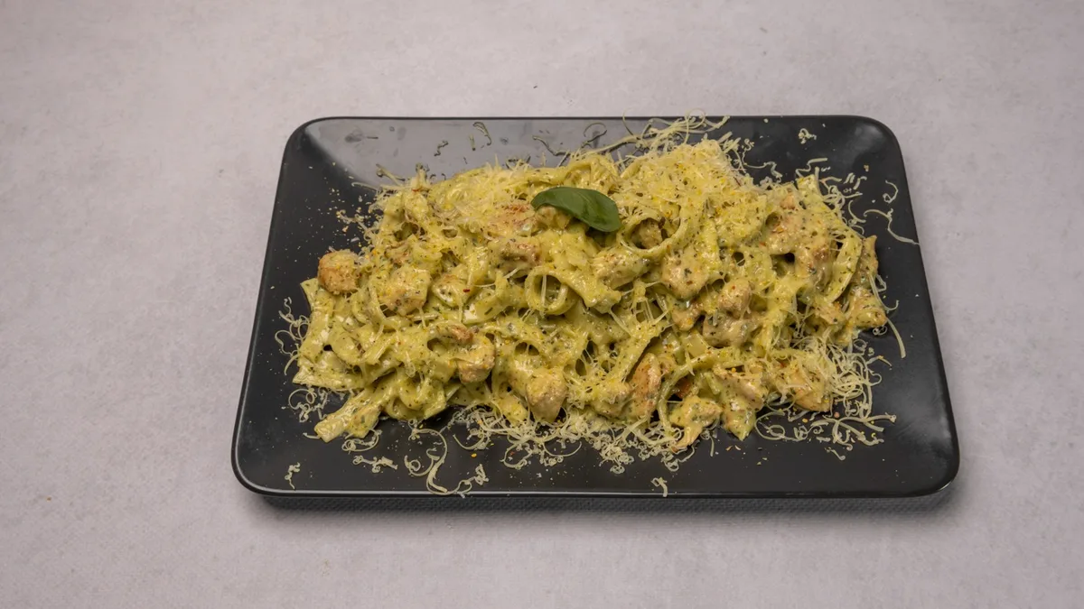 Tagliatelle bazyliowe