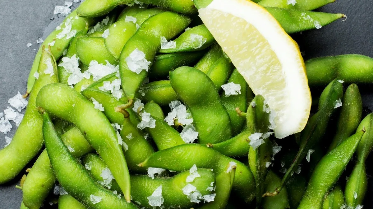 3.Edamamebønner med salt