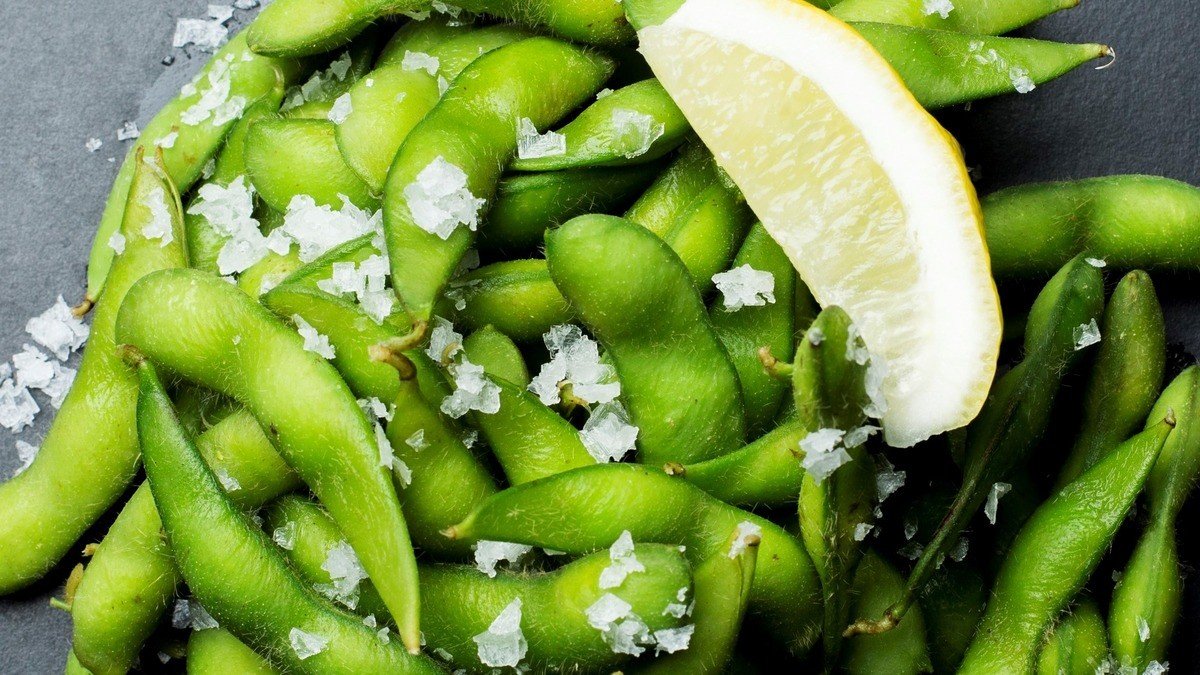 4.Edamamebønner med chili
