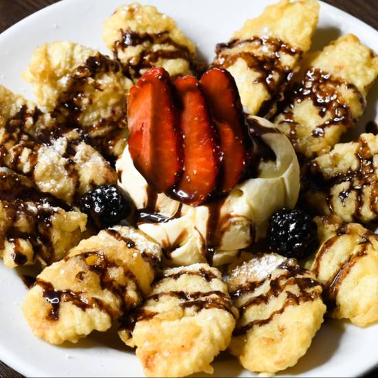 Banana Fritters A La Mode
