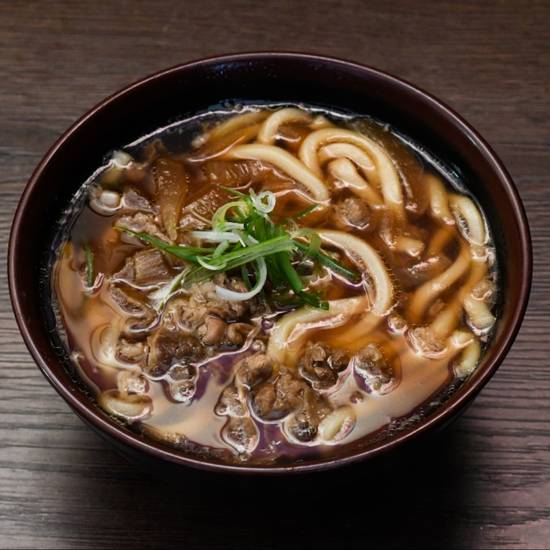 Beef and Onion Udon