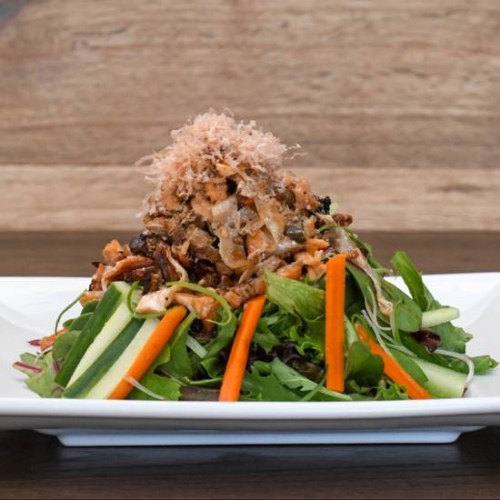 Salmon Skin Salad