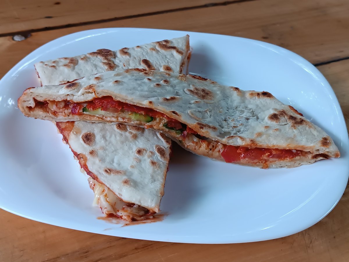 Tortilja sa kulenom i gljivama