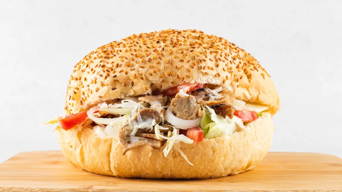 Kebab burger
