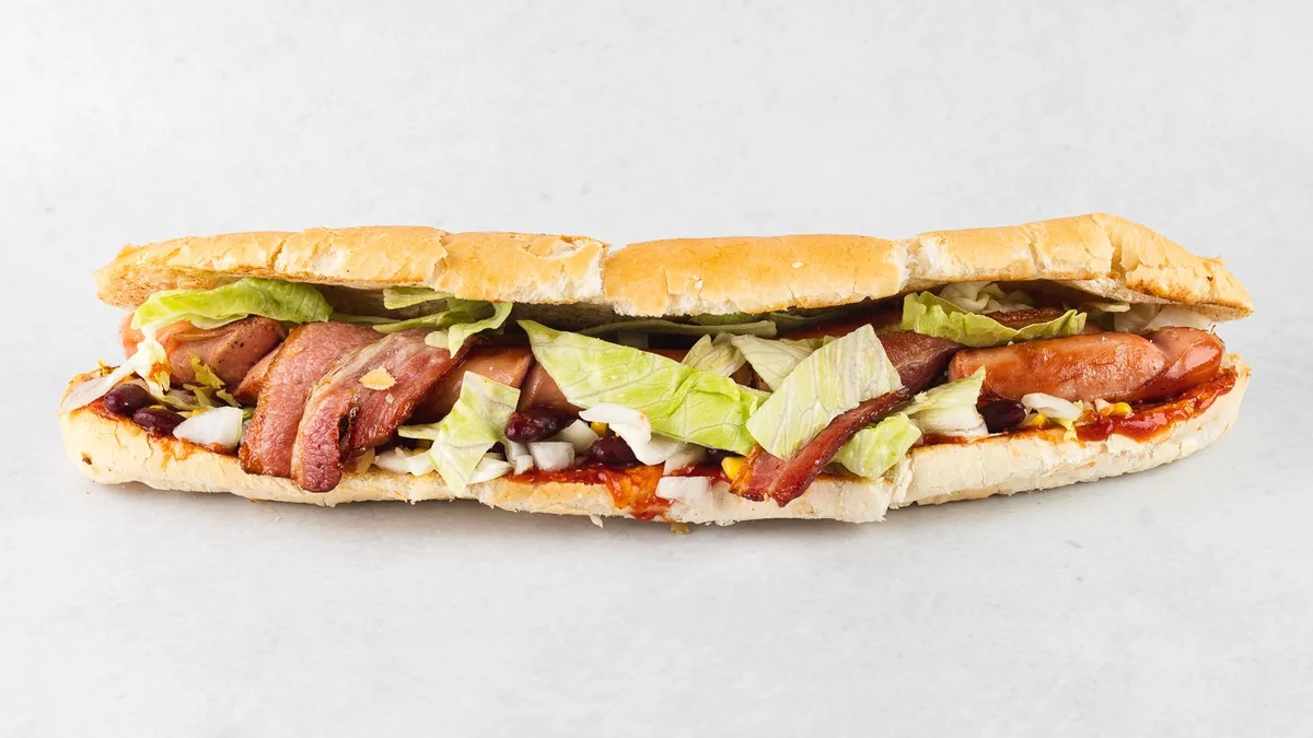 Mexico grande hot dog