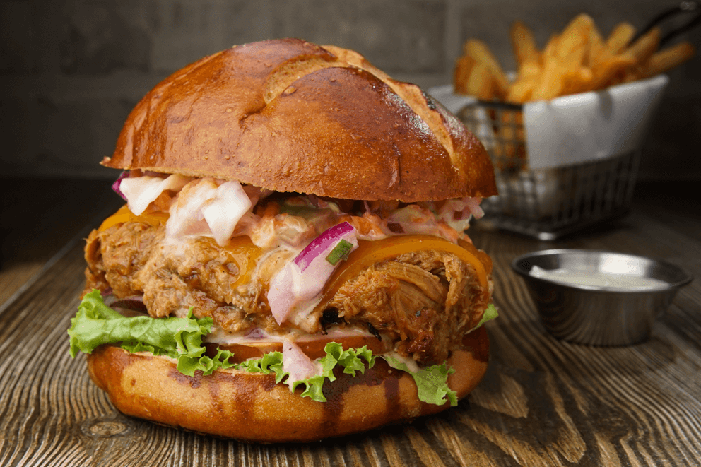 Hamburguesa Pulled Pork